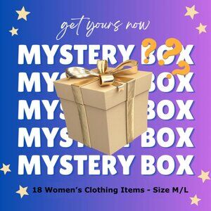 18 Reseller Forever 21 Old Navy Rag & Bone Free People WOMENS M-L Mystery Box